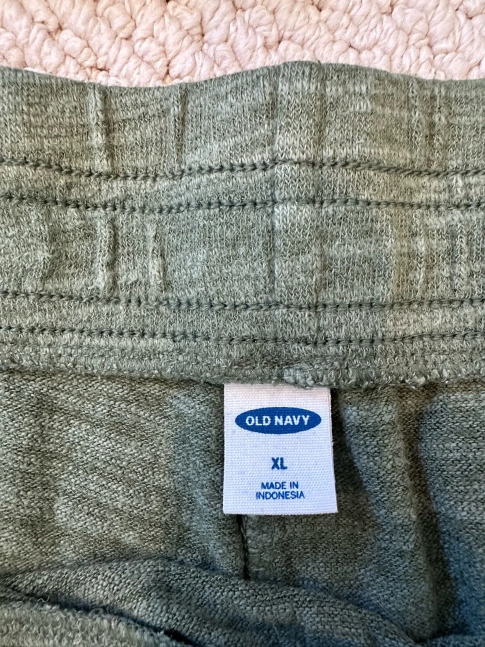 OLD NAVY Two-Piece Set with Sleeveless Crop Tank & Shorts in Cotton, Women’s XL